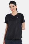 Zelocity Quick Dry Gym Relaxed Top - Jet Black — thumbnail 1